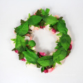 New style cheap fashion artificial floral wreaths for shop wall